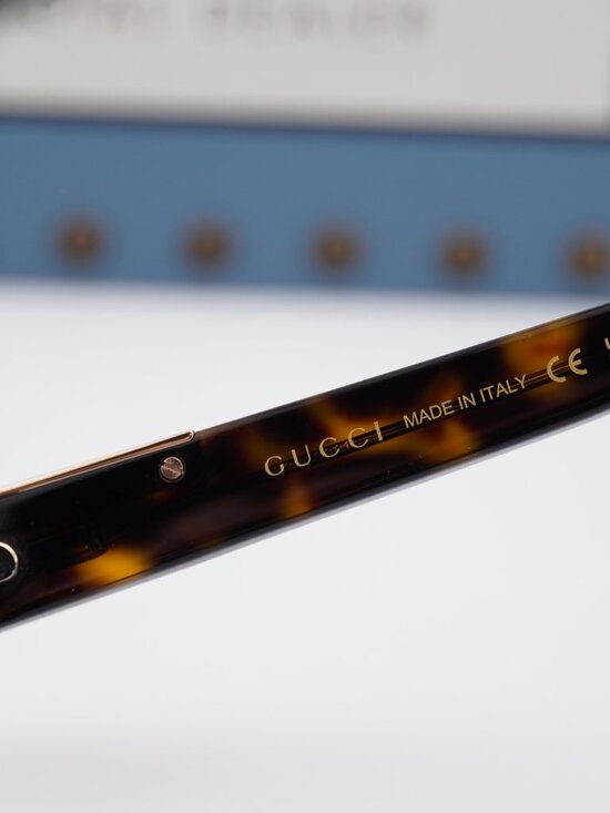 Gucci GG1889S 002 Square Sunglasses - Havana / Brown